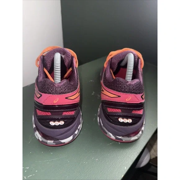 Asics Women's GT-2000 4 Pink/ Orange T661N Size 9 - Picture 7 of 12
